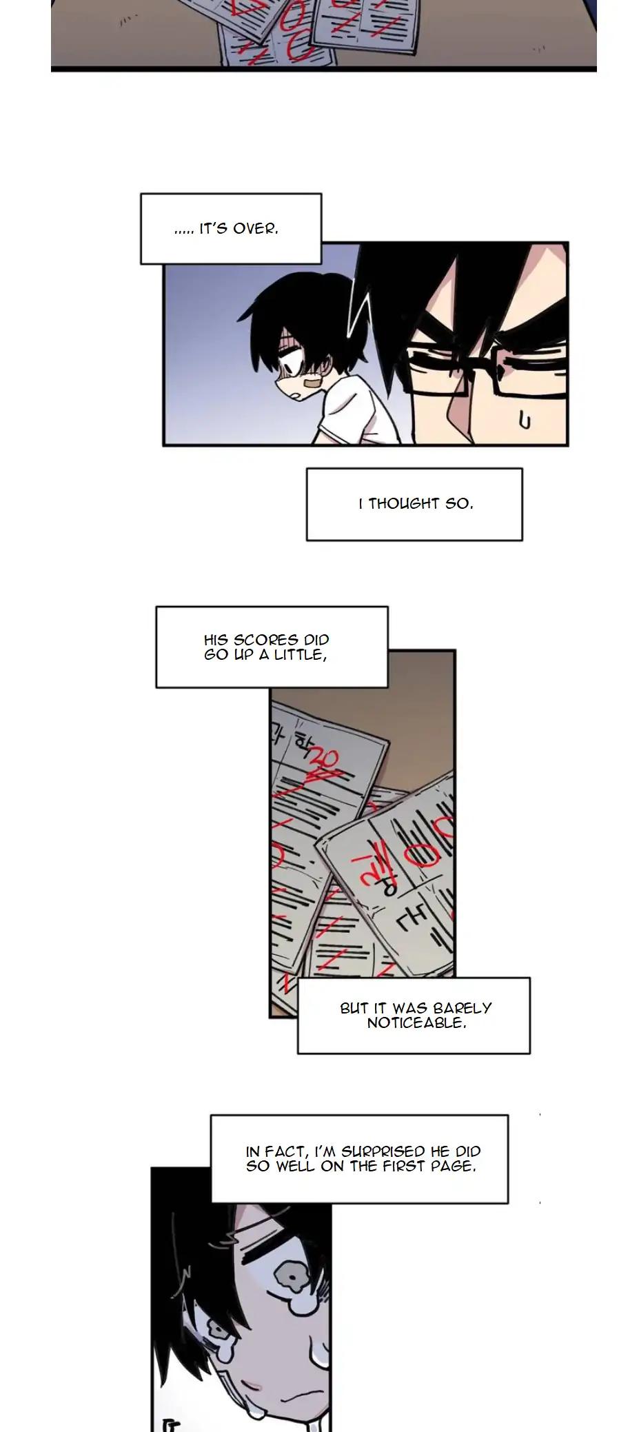 Suicide Boy Chapter 28 page 21 - Chapter 28: Midterm Exam 5
