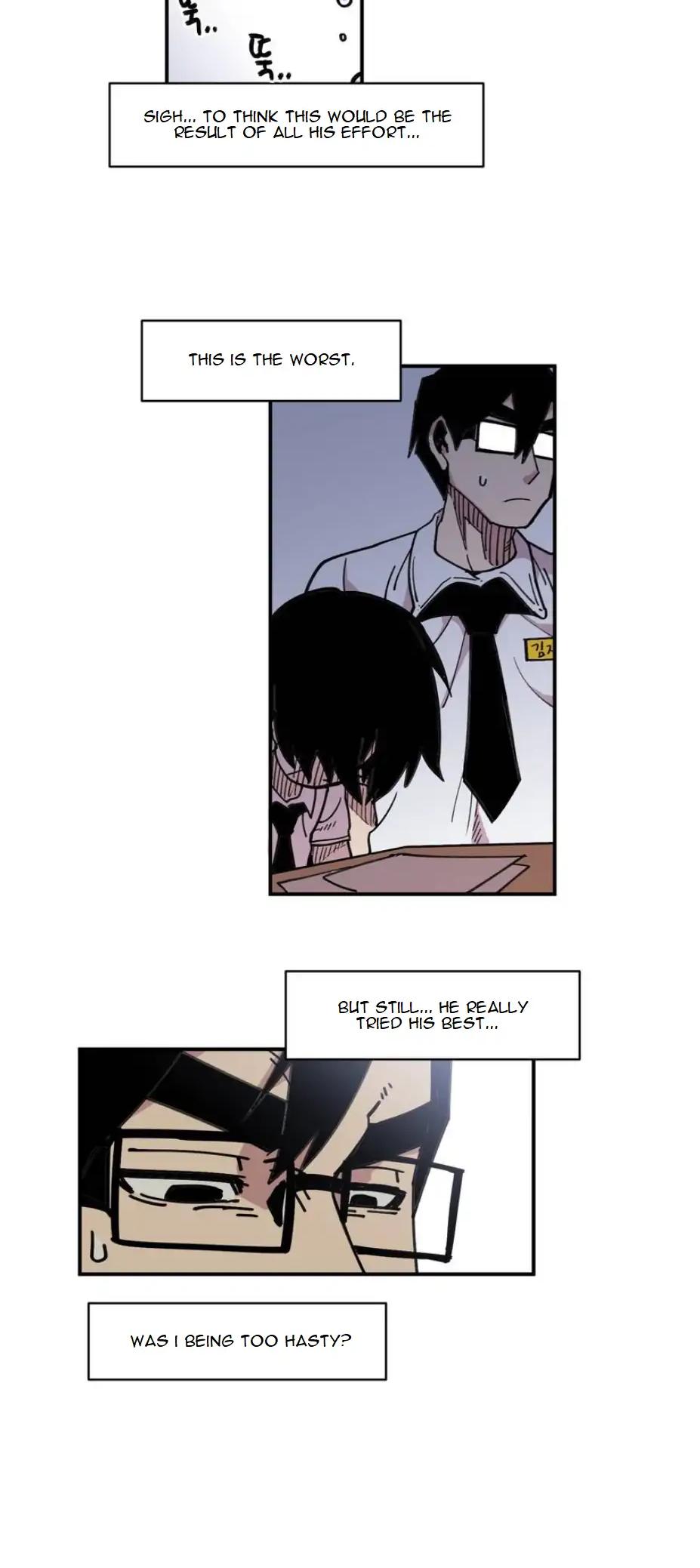 Suicide Boy Chapter 28 page 22 - Chapter 28: Midterm Exam 5