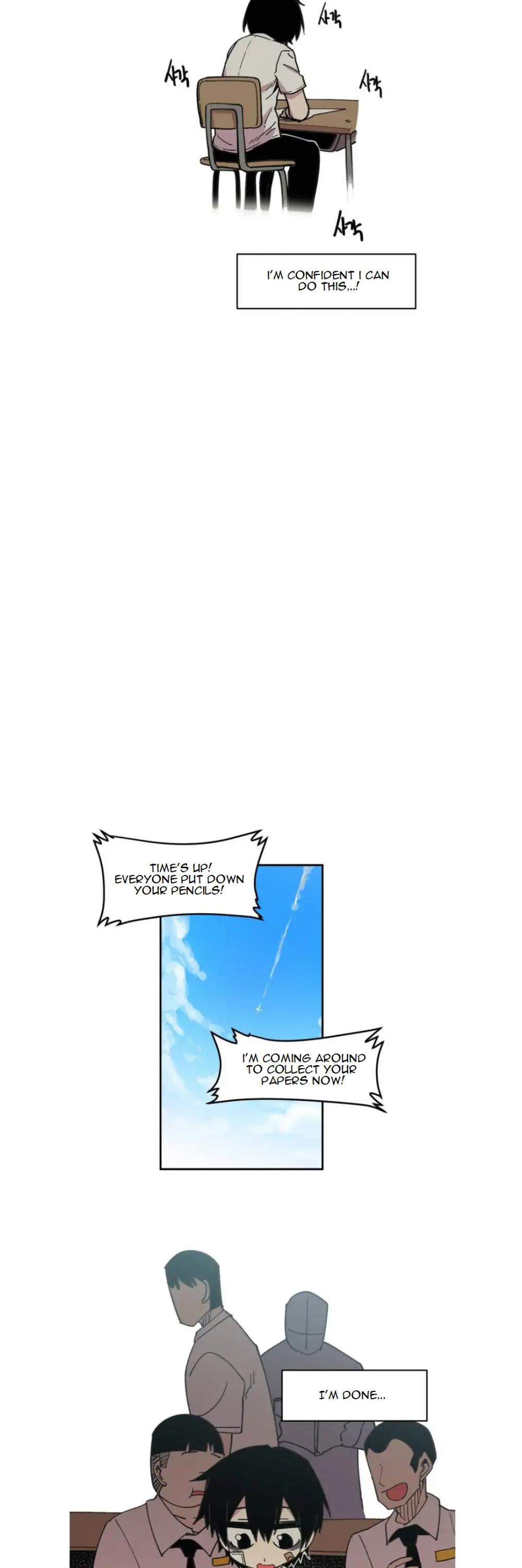 Suicide Boy Chapter 28 page 4 - Chapter 28: Midterm Exam 5