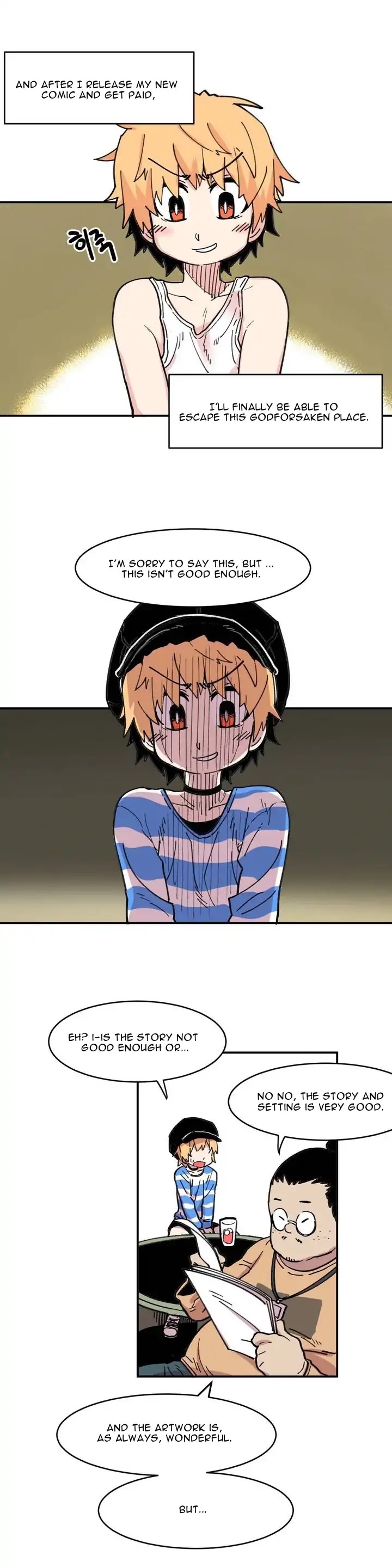 Suicide Boy Chapter 30 page 12 - Chapter 30: Manga Boy 1