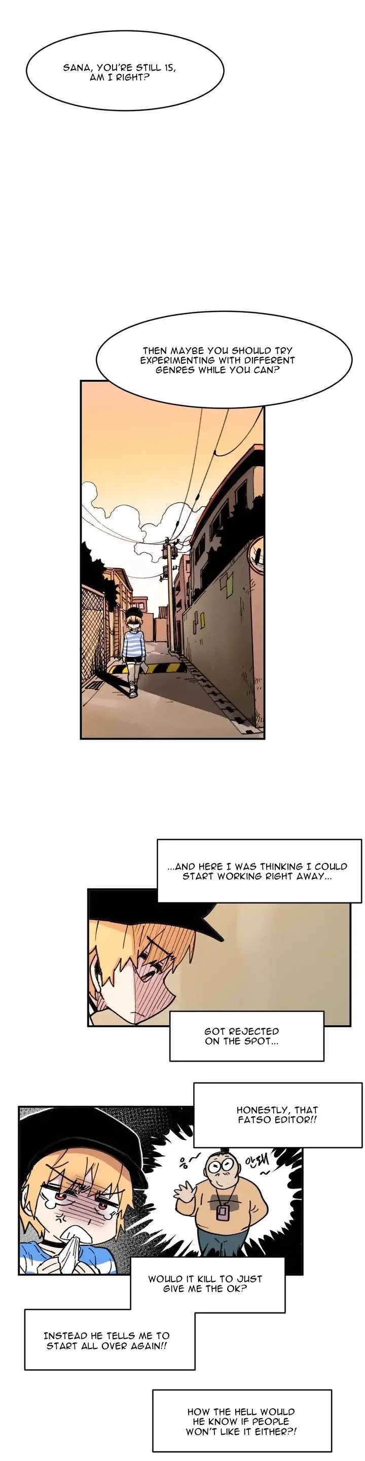Suicide Boy Chapter 30 page 15 - Chapter 30: Manga Boy 1