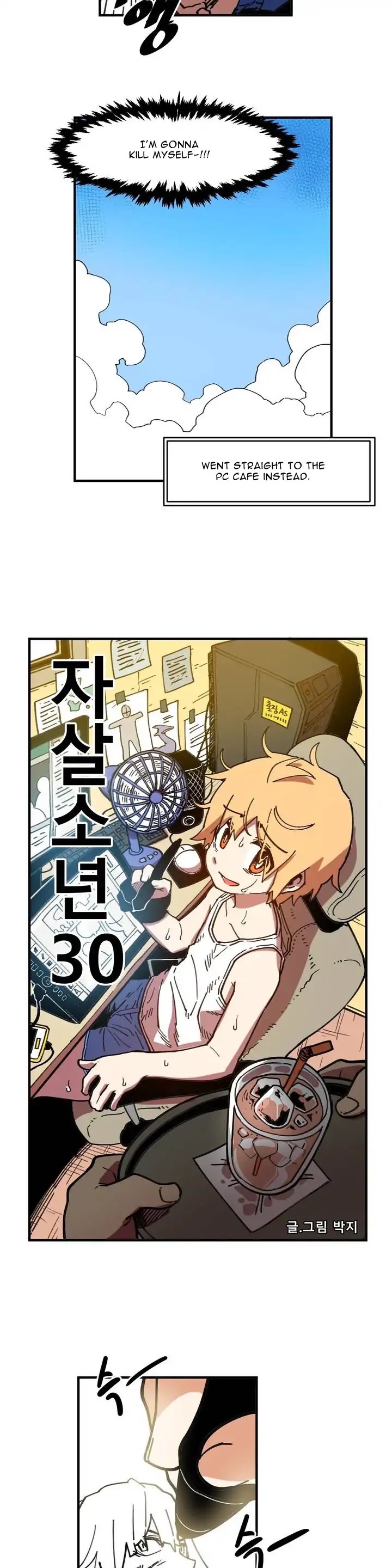 Suicide Boy Chapter 30 page 7 - Chapter 30: Manga Boy 1