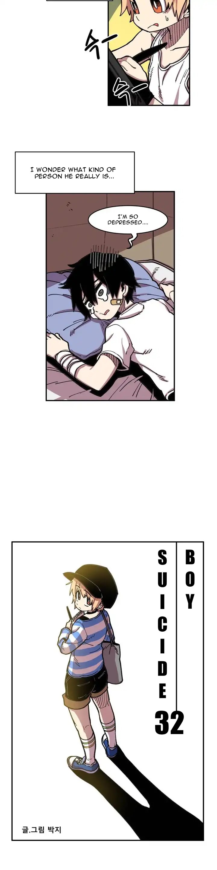 Suicide Boy Chapter 32 page 4 - Chapter 32: Manga Boy 3