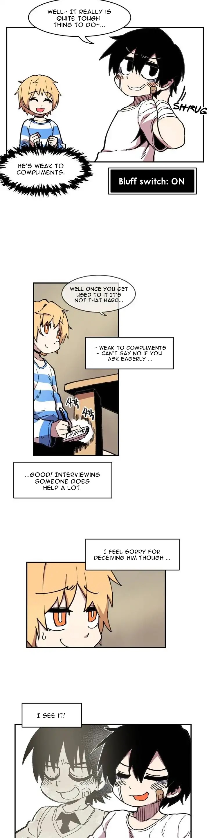 Suicide Boy Chapter 33 page 11 - Chapter 33: Manga Boy 4