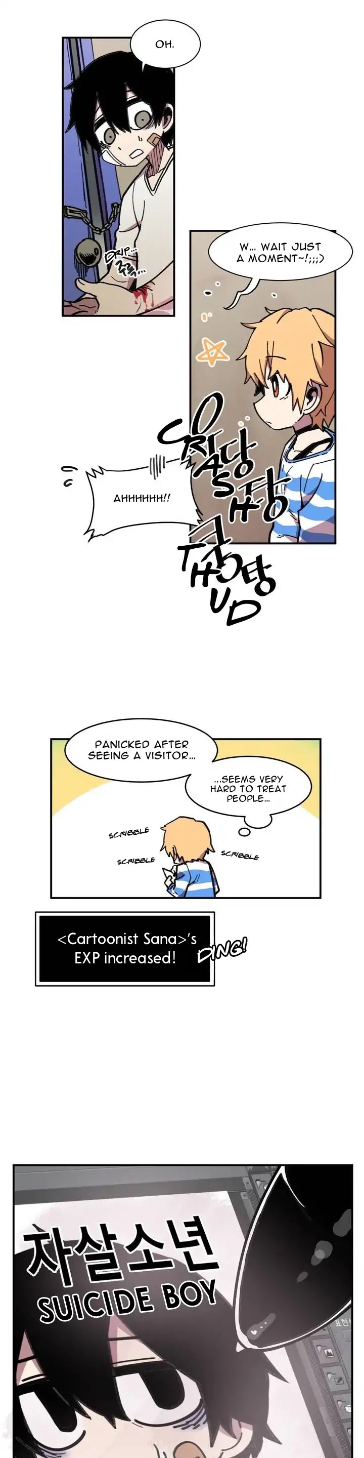 Suicide Boy Chapter 33 page 3 - Chapter 33: Manga Boy 4