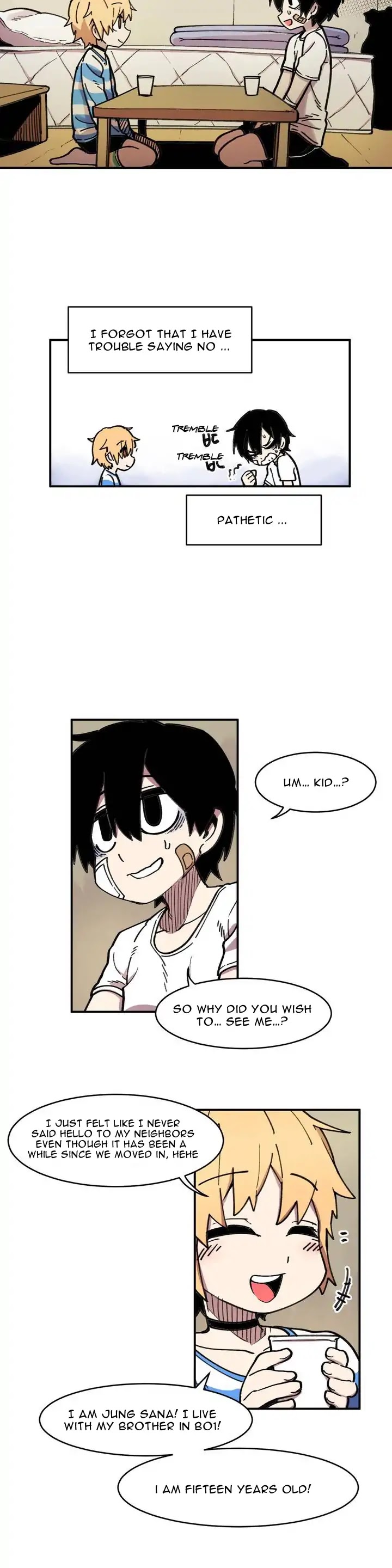 Suicide Boy Chapter 33 page 7 - Chapter 33: Manga Boy 4