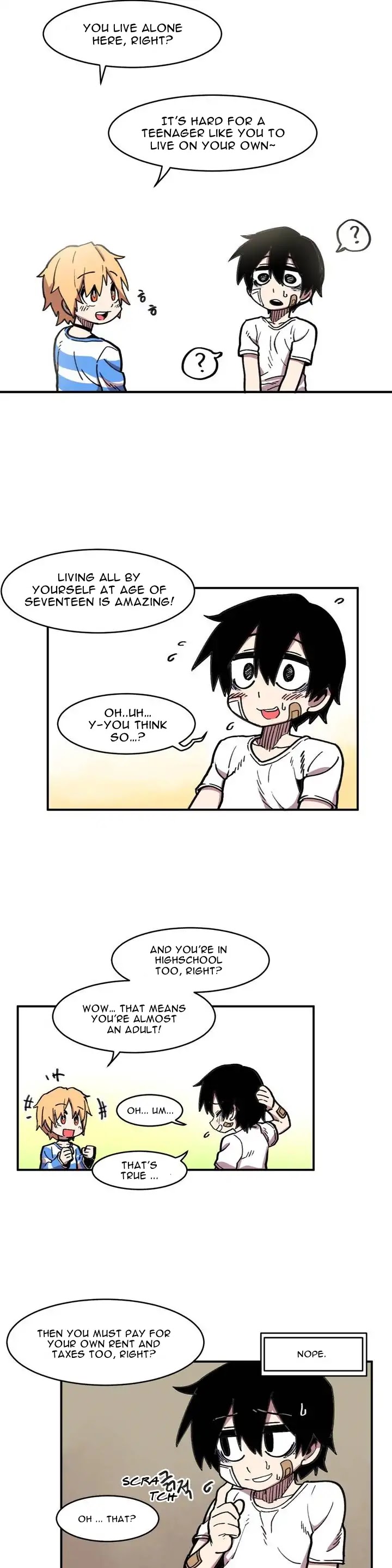 Suicide Boy Chapter 33 page 9 - Chapter 33: Manga Boy 4