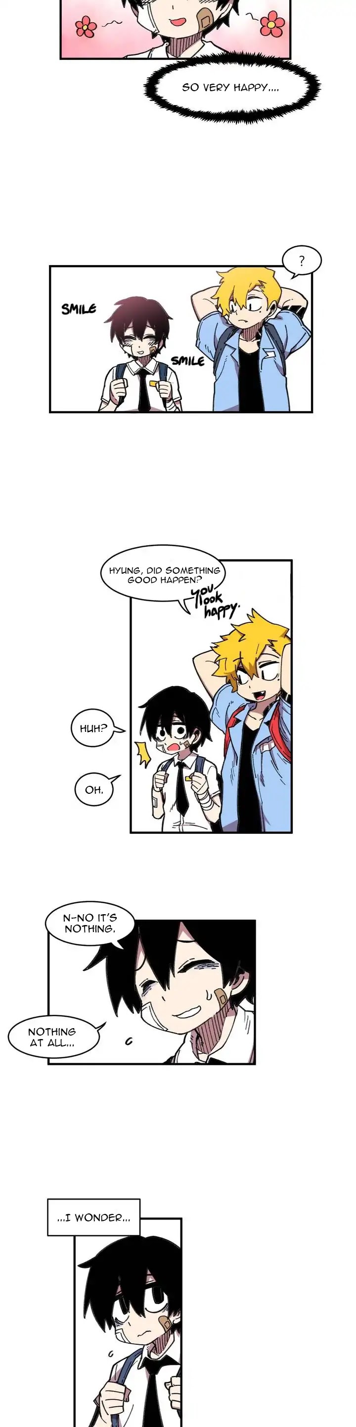 Suicide Boy Chapter 35 page 12 - Chapter 35: Hooni's First Love 1