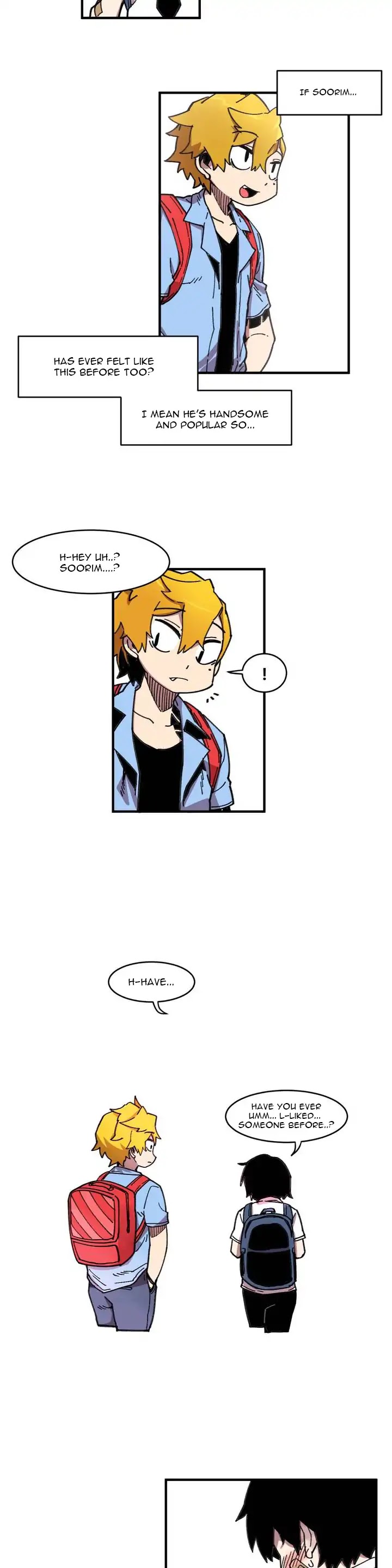 Suicide Boy Chapter 35 page 13 - Chapter 35: Hooni's First Love 1
