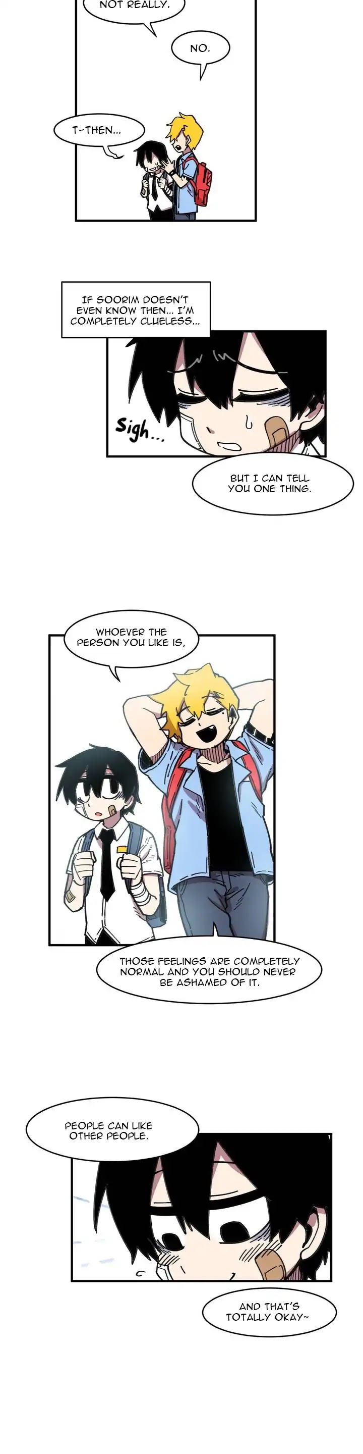 Suicide Boy Chapter 35 page 15 - Chapter 35: Hooni's First Love 1