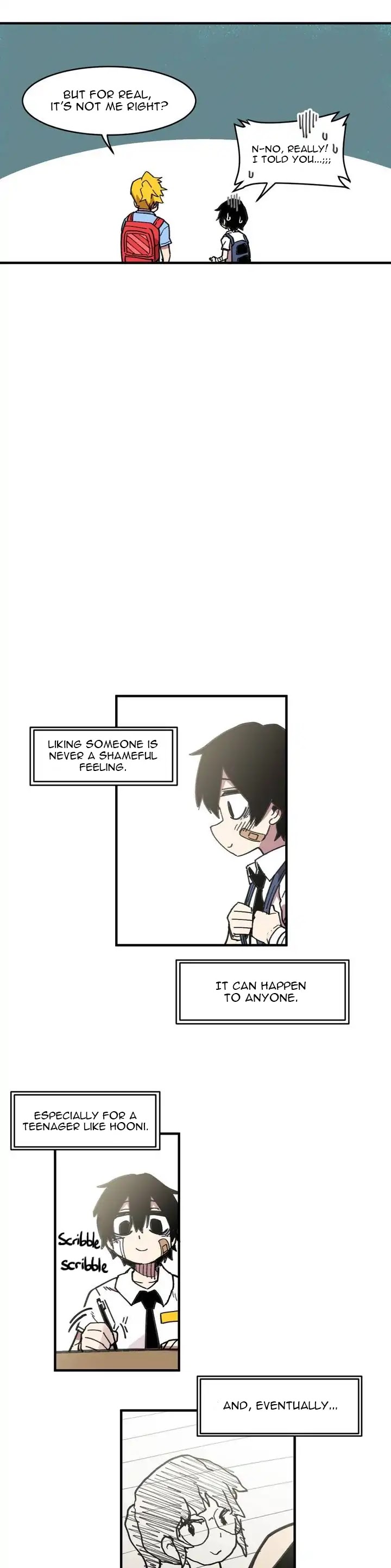 Suicide Boy Chapter 35 page 16 - Chapter 35: Hooni's First Love 1