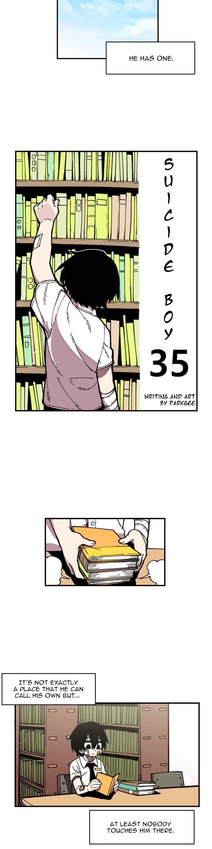 Suicide Boy Chapter 35 page 3 - Chapter 35: Hooni's First Love 1