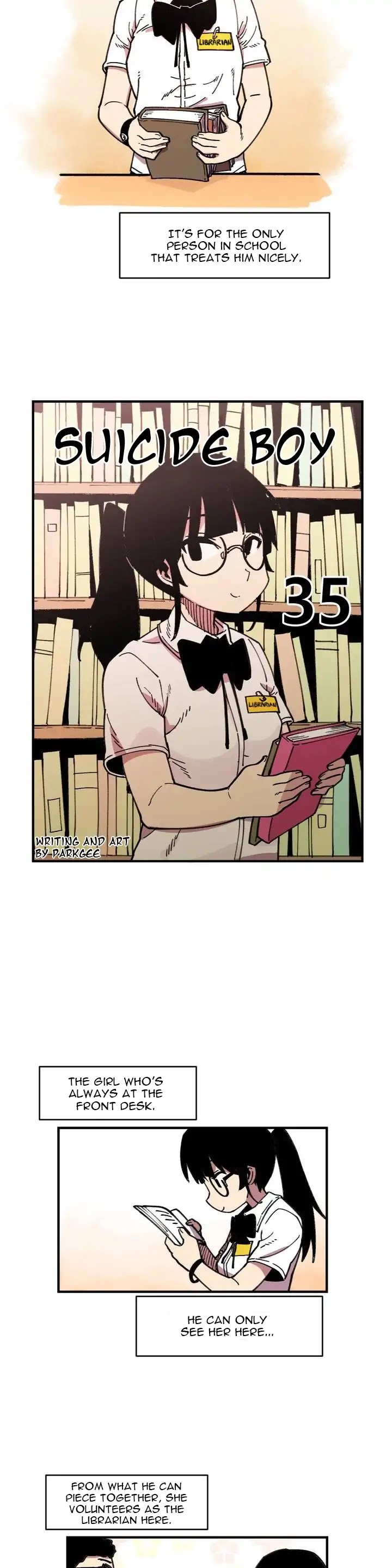 Suicide Boy Chapter 35 page 6 - Chapter 35: Hooni's First Love 1