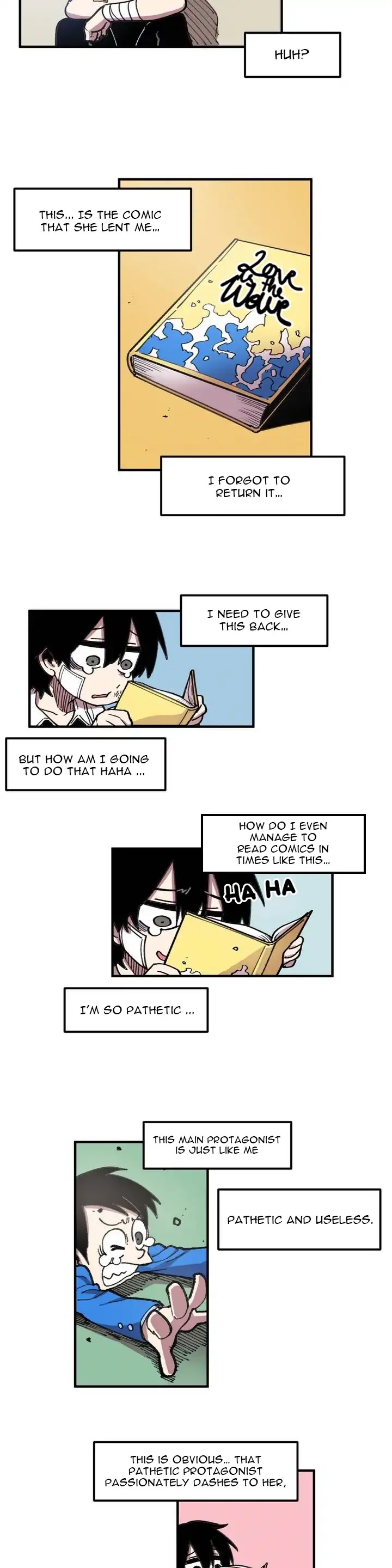 Suicide Boy Chapter 36 page 15 - Chapter 36: Hooni's First Love 2
