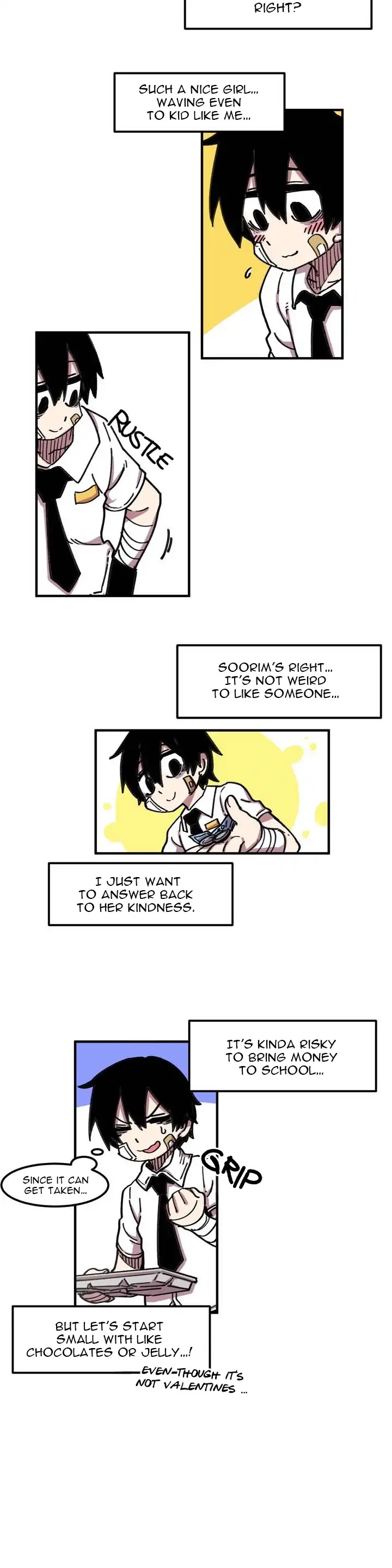 Suicide Boy Chapter 36 page 4 - Chapter 36: Hooni's First Love 2