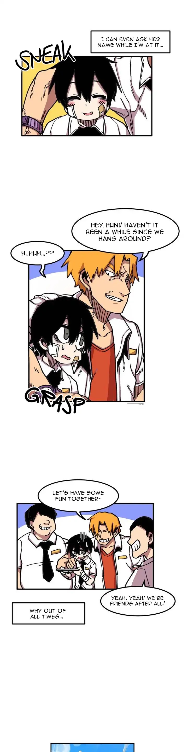 Suicide Boy Chapter 36 page 5 - Chapter 36: Hooni's First Love 2