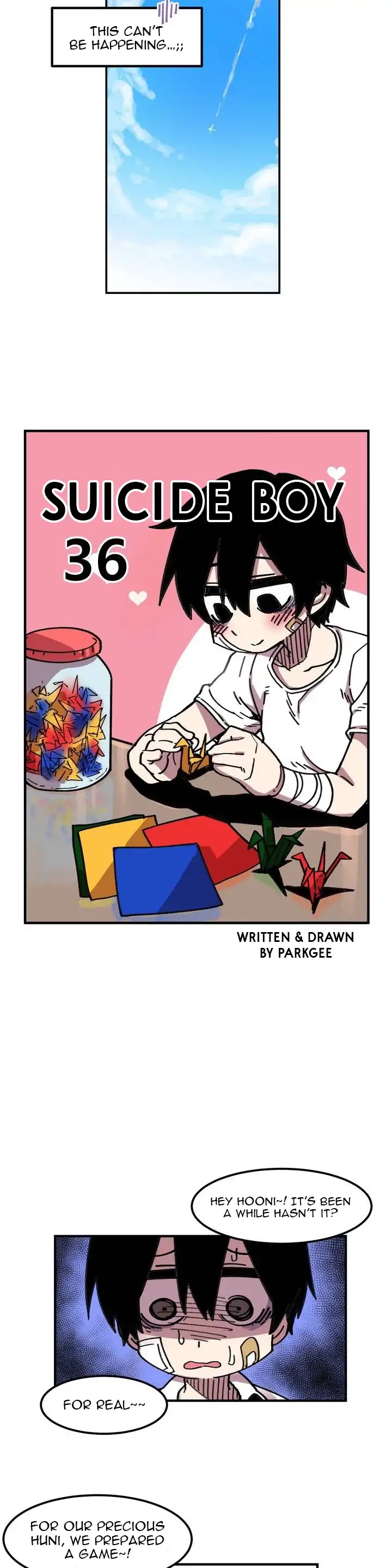 Suicide Boy Chapter 36 page 6 - Chapter 36: Hooni's First Love 2