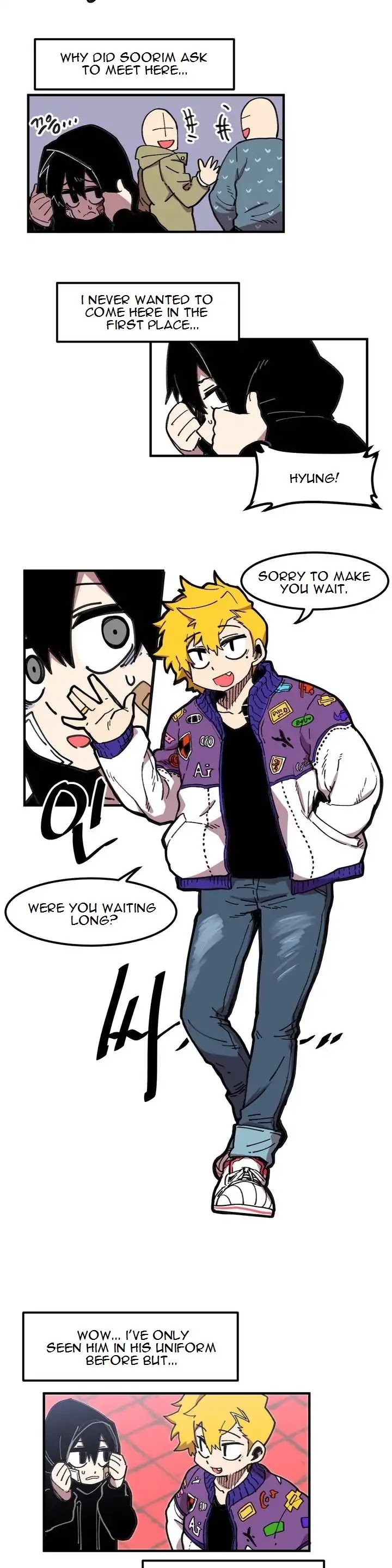 Suicide Boy Chapter 37 page 8 - Chapter 37: Hooni's First Love 3