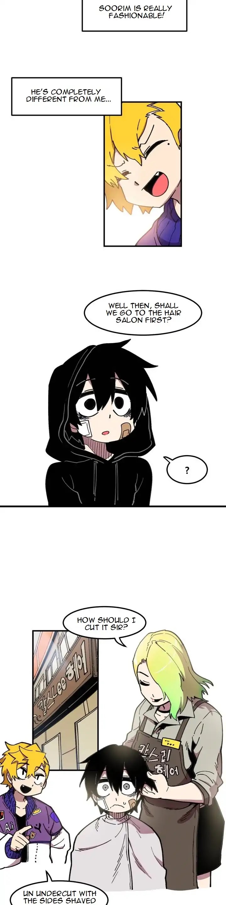 Suicide Boy Chapter 37 page 9 - Chapter 37: Hooni's First Love 3