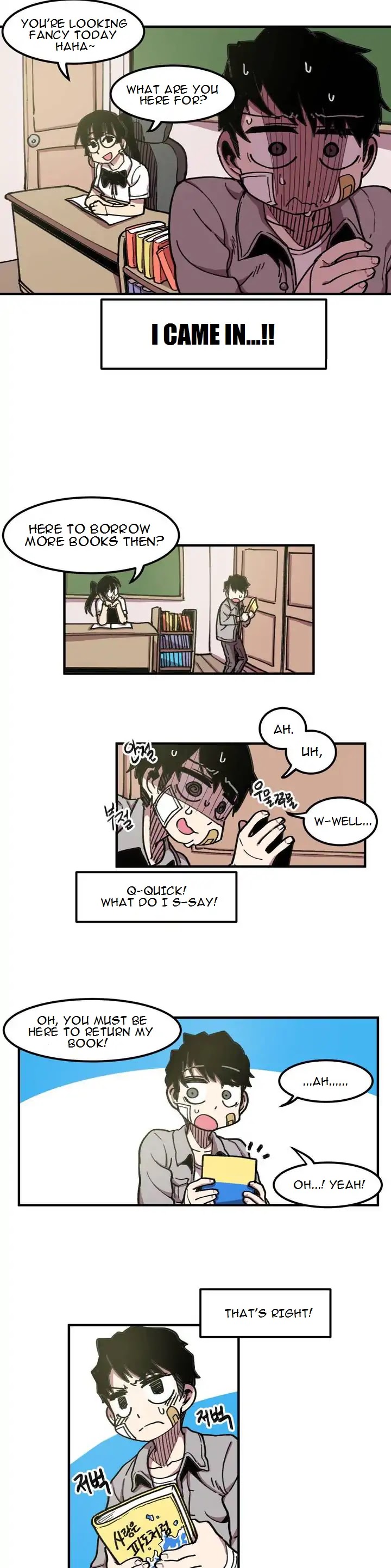 Suicide Boy Chapter 38 page 14 - Chapter 38: Hooni's First Love 4