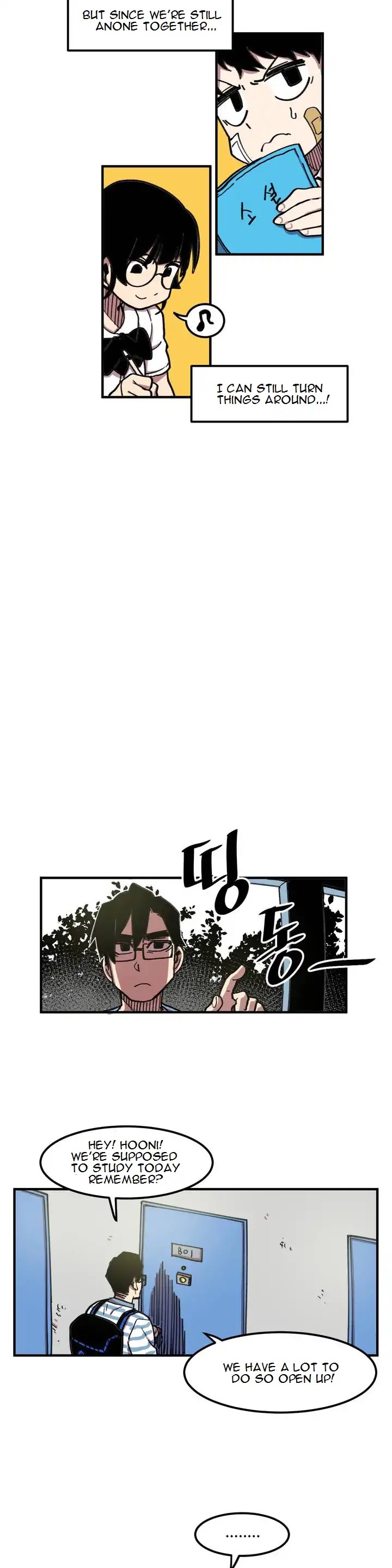 Suicide Boy Chapter 38 page 17 - Chapter 38: Hooni's First Love 4