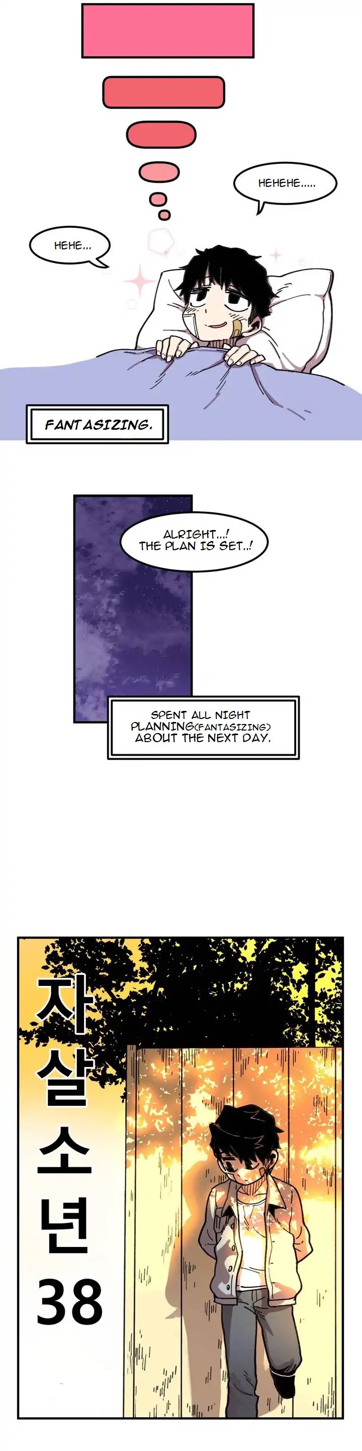 Suicide Boy Chapter 38 page 7 - Chapter 38: Hooni's First Love 4