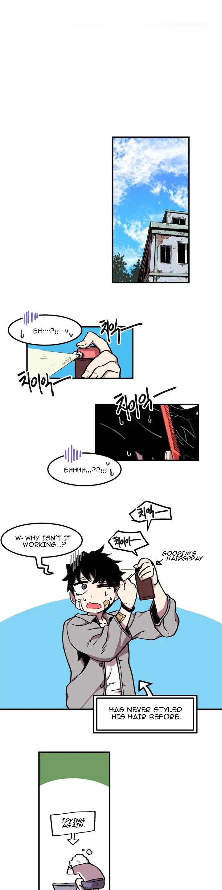 Suicide Boy Chapter 38 page 8 - Chapter 38: Hooni's First Love 4