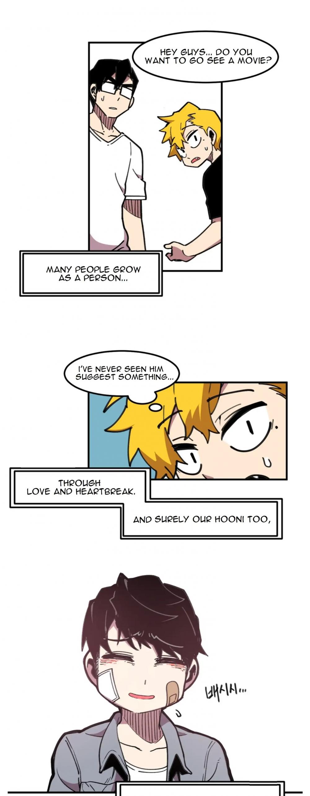 Suicide Boy Chapter 39 page 19 - Chapter 39: Hooni's First Love 5