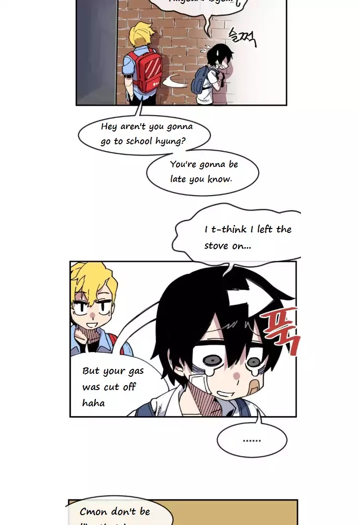 Suicide Boy Chapter 4 page 18 - Chapter 4: The Way to School