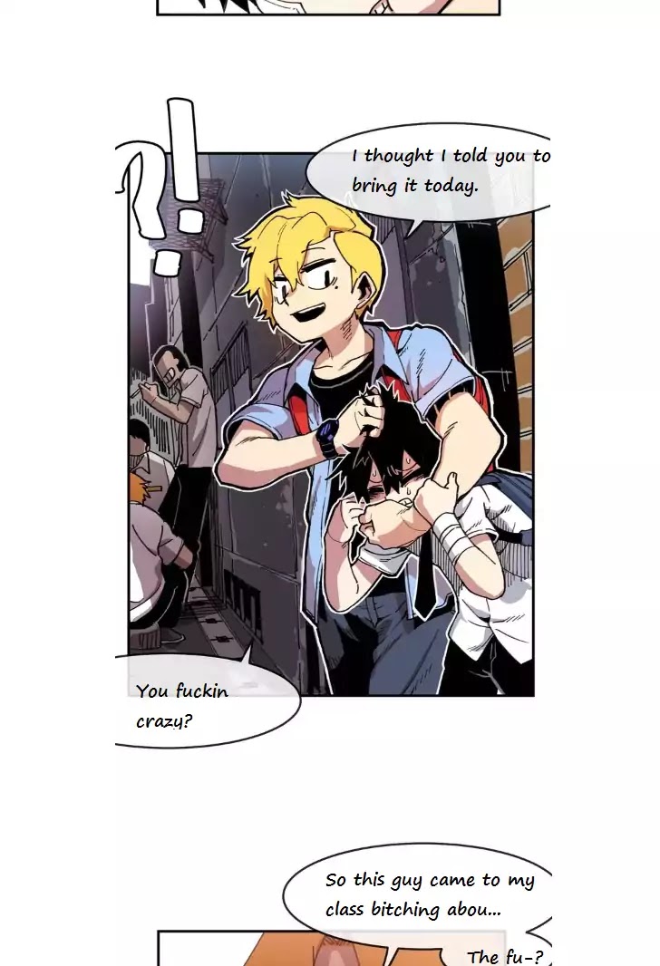 Suicide Boy Chapter 4 page 20 - Chapter 4: The Way to School