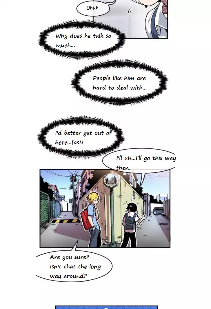 Suicide Boy Chapter 4 page 25 - Chapter 4: The Way to School