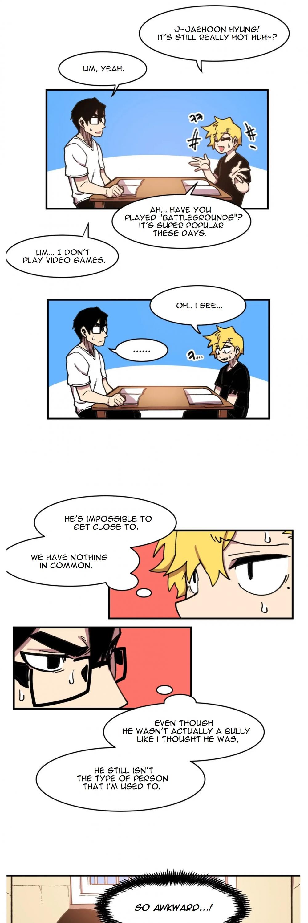 Suicide Boy Chapter 40 page 8 - Chapter 40: Getting To Know Each Other
