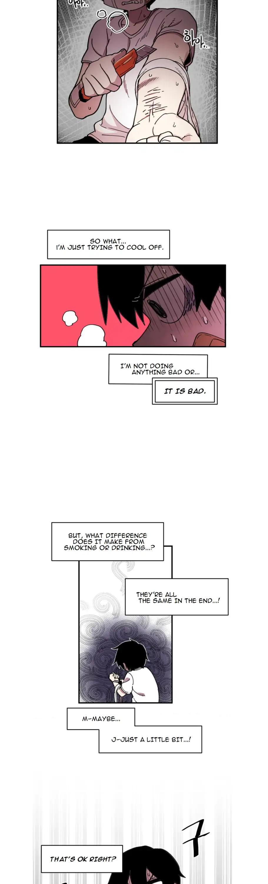 Suicide Boy Chapter 41 page 18 - Chapter 41: No More Self-Harm