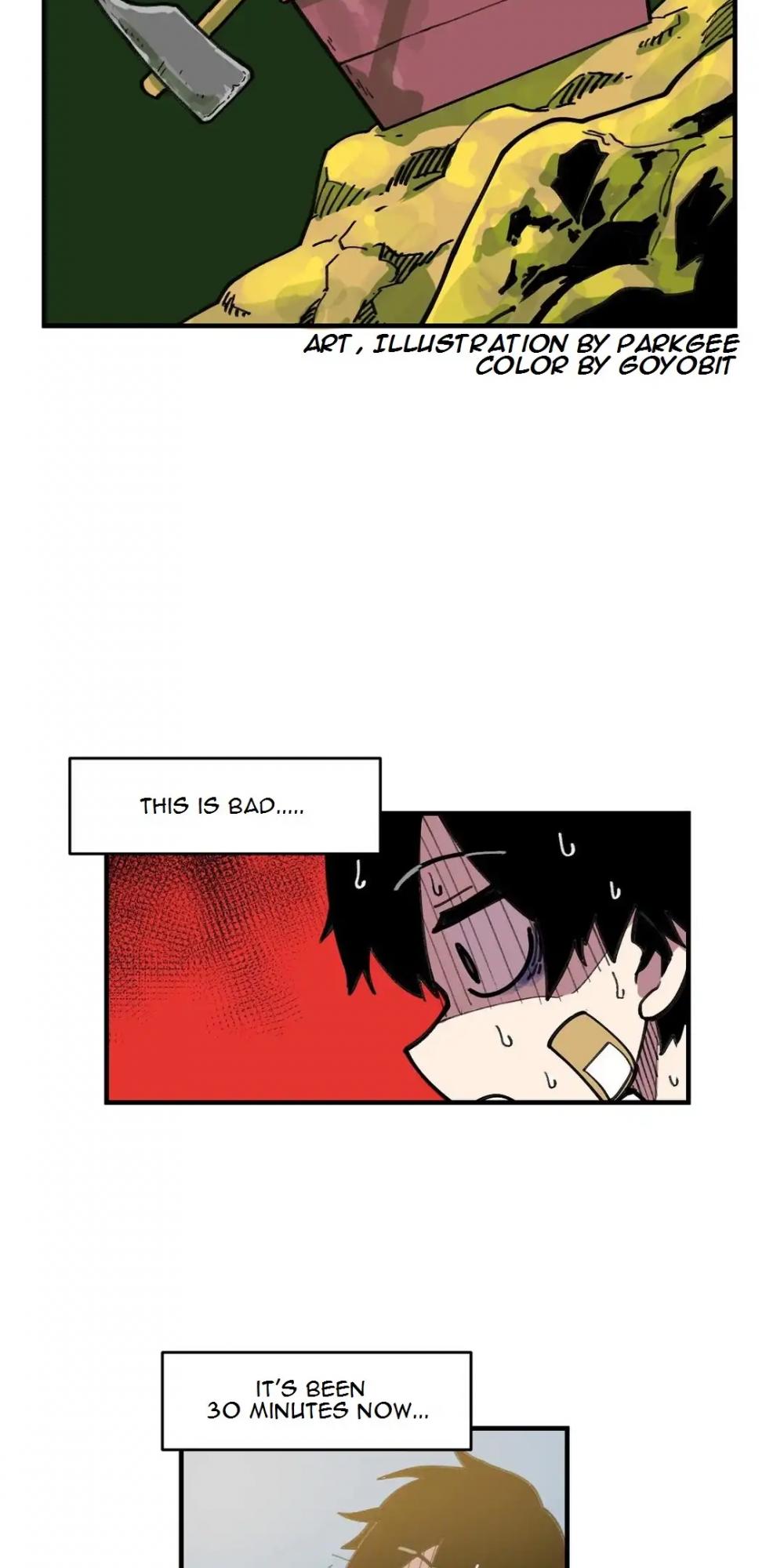 Suicide Boy Chapter 44 page 23 - Chapter 44: Bath Challenge