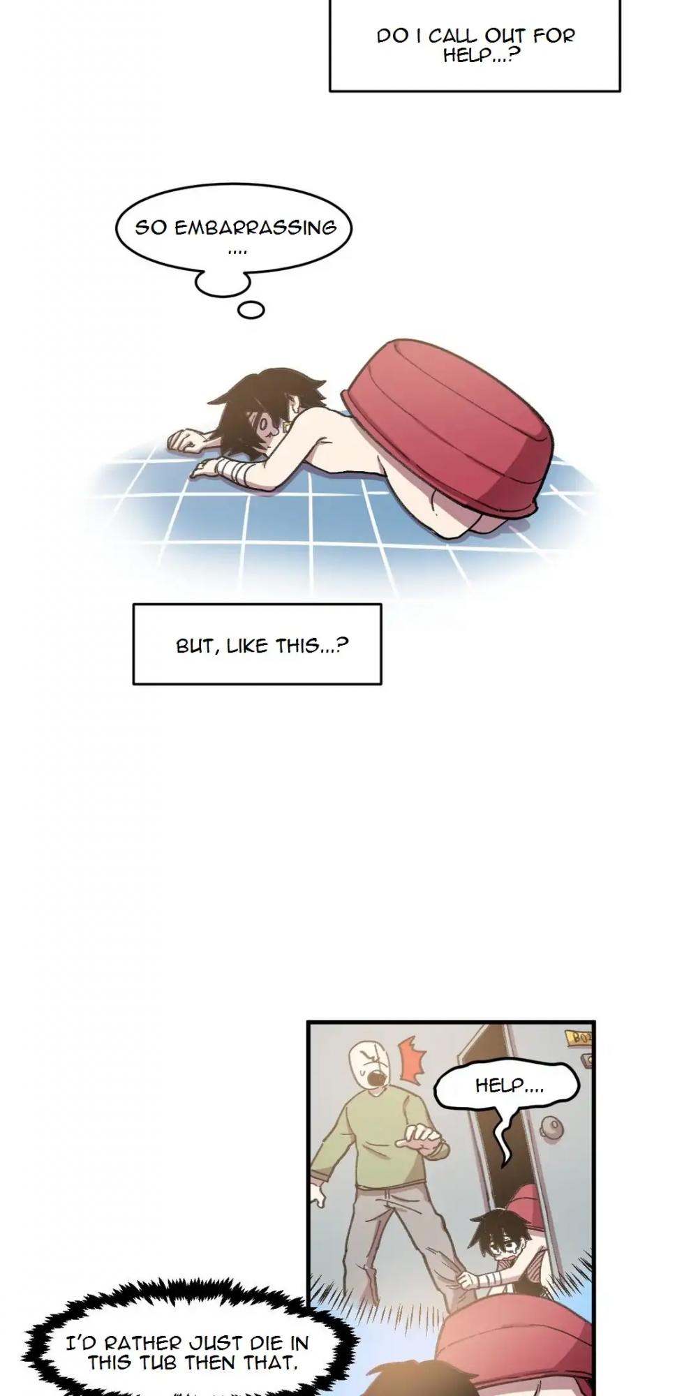 Suicide Boy Chapter 44 page 31 - Chapter 44: Bath Challenge