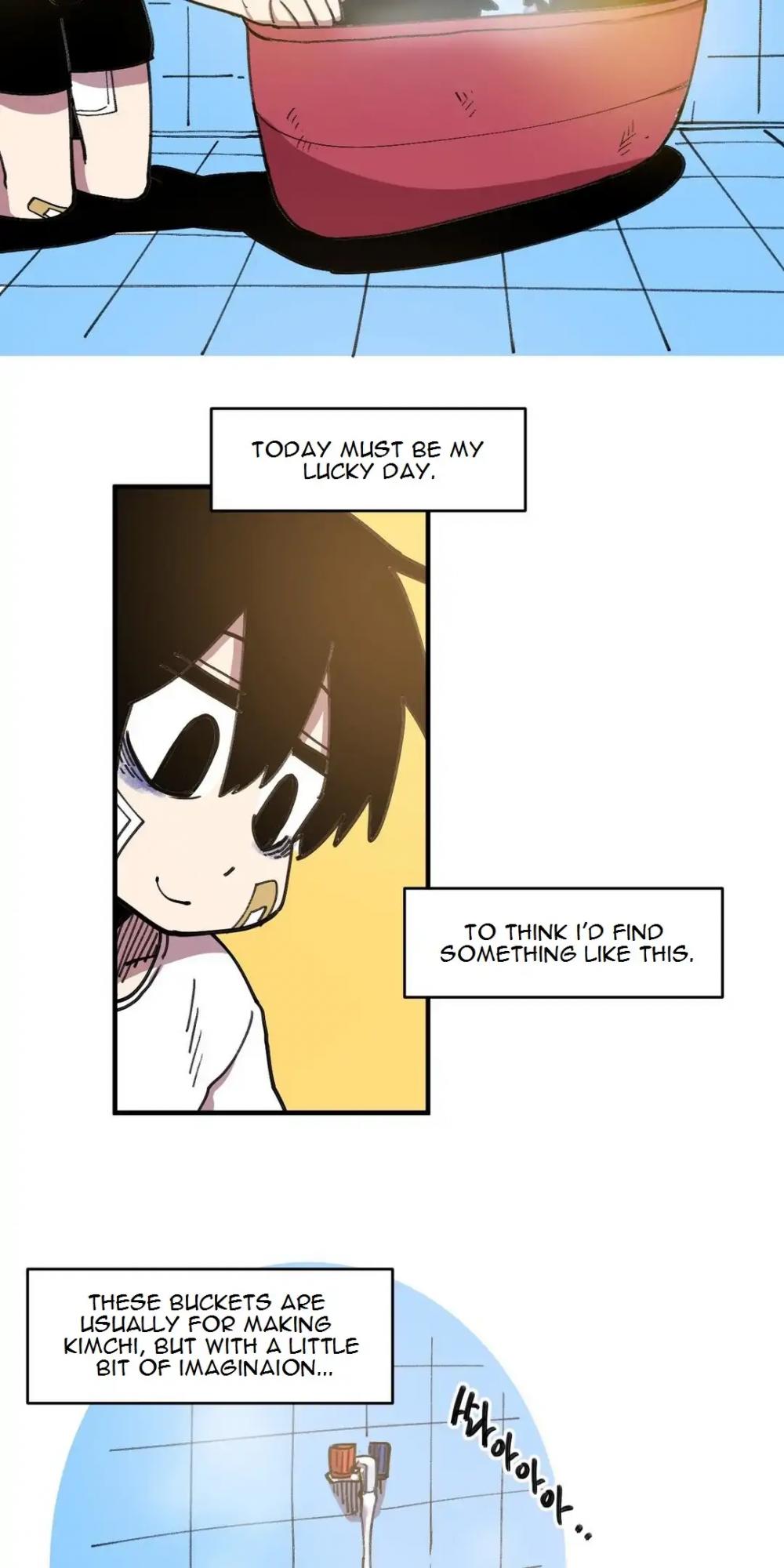Suicide Boy Chapter 44 page 6 - Chapter 44: Bath Challenge