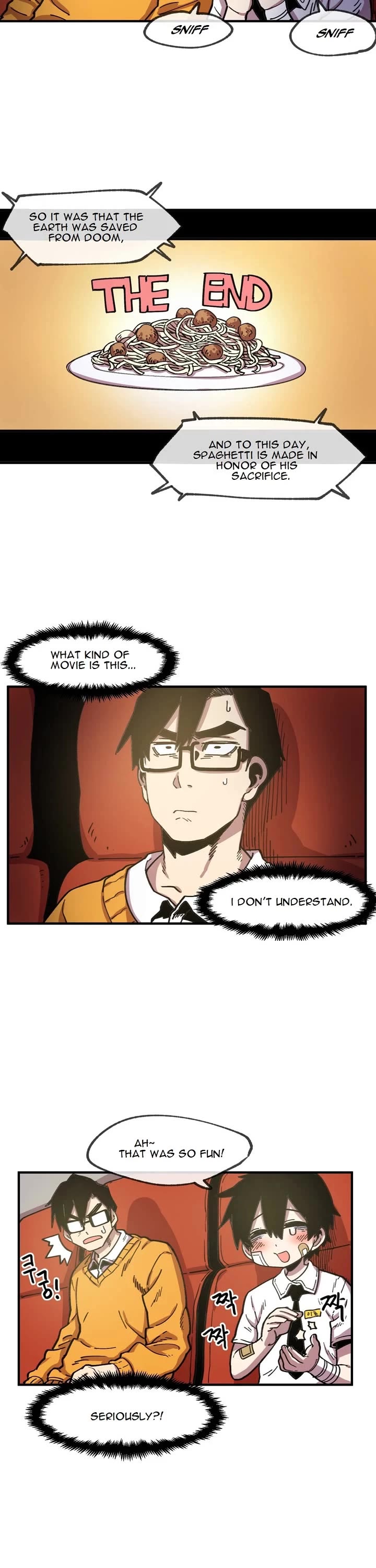 Suicide Boy Chapter 49 page 16 - Chapter 49: Let's Go To The Movies 2