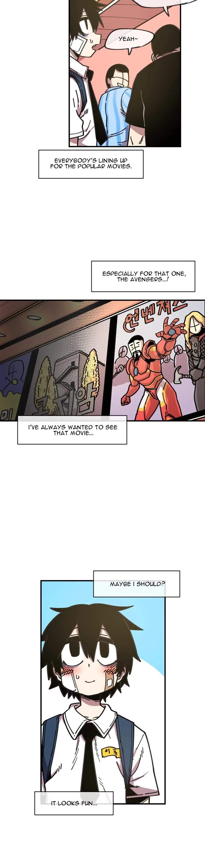 Suicide Boy Chapter 49 page 2 - Chapter 49: Let's Go To The Movies 2