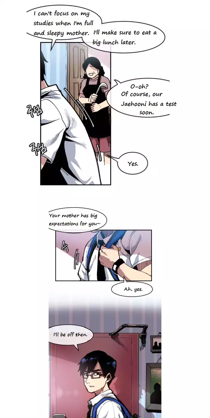 Suicide Boy Chapter 5 page 16 - Chapter 5: Model Student 1