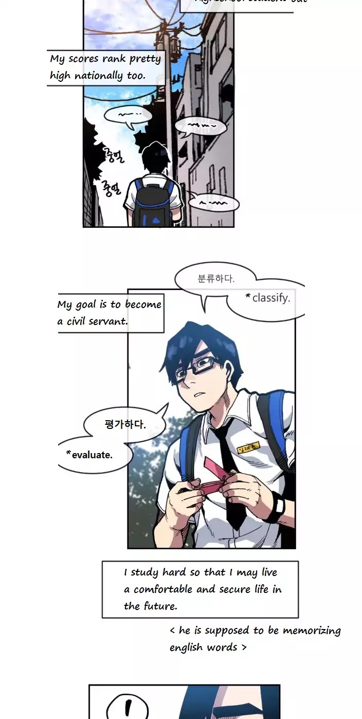 Suicide Boy Chapter 5 page 18 - Chapter 5: Model Student 1
