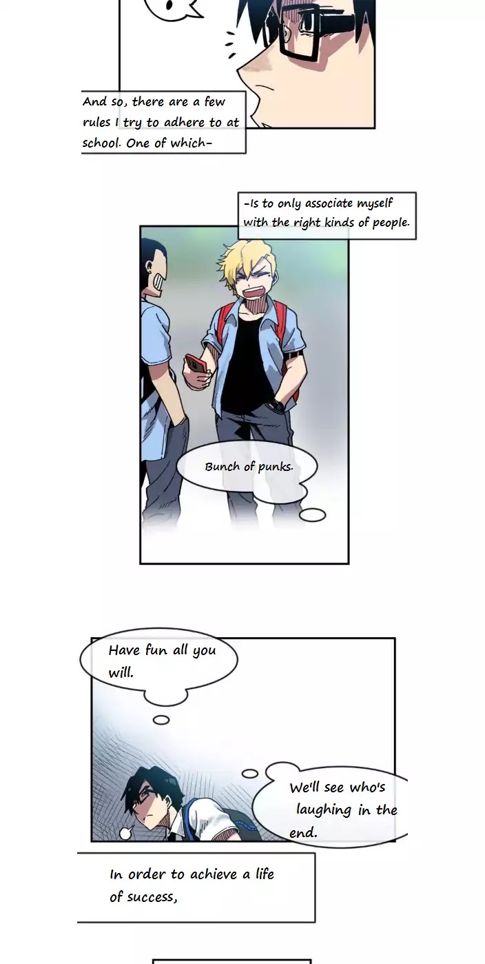 Suicide Boy Chapter 5 page 19 - Chapter 5: Model Student 1