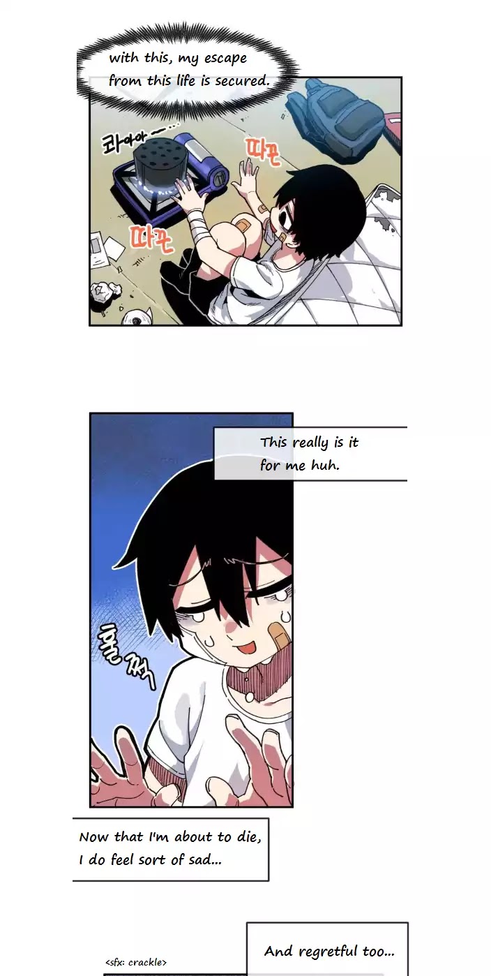 Suicide Boy Chapter 5 page 5 - Chapter 5: Model Student 1
