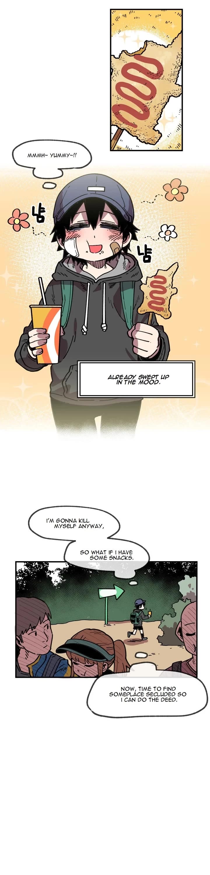 Suicide Boy Chapter 50 page 13 - Chapter 50: Suicide Forest