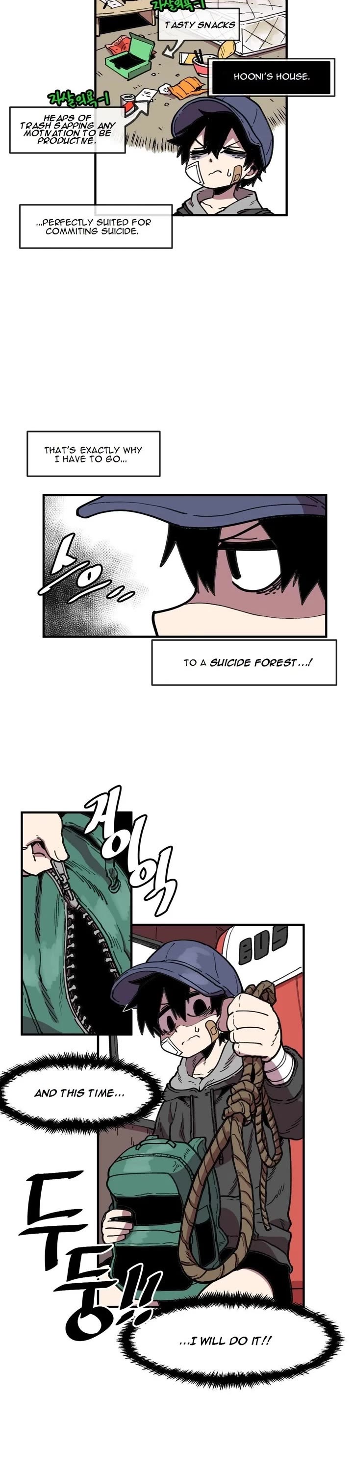 Suicide Boy Chapter 50 page 7 - Chapter 50: Suicide Forest