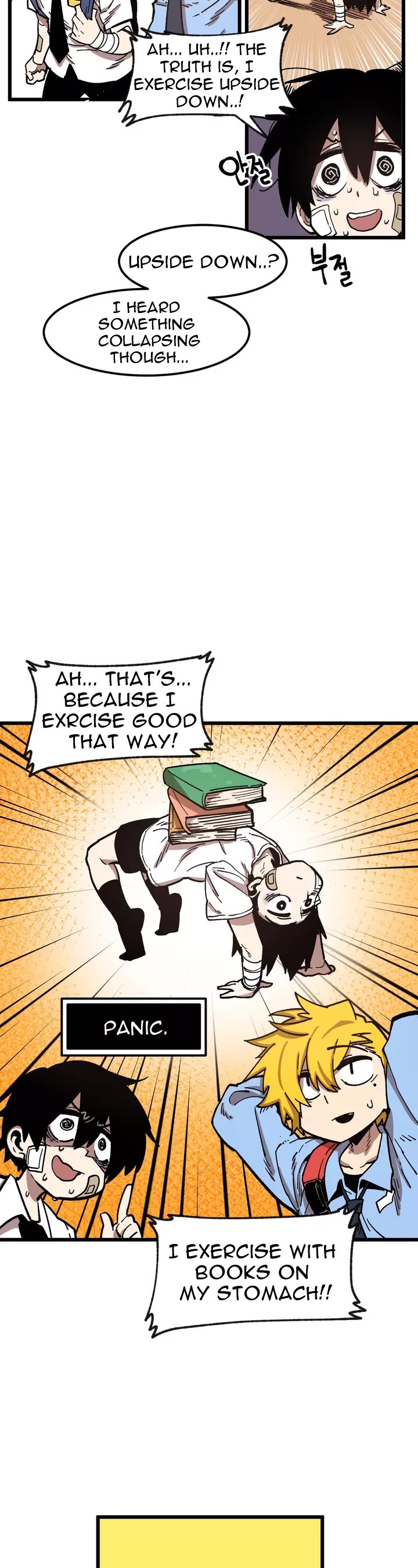 Suicide Boy Chapter 56 page 10 - Chapter 56: My Back Hurts 1