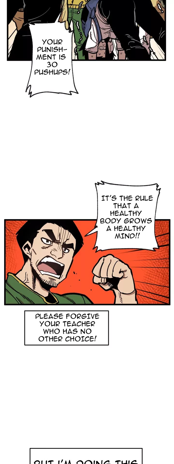 Suicide Boy Chapter 56 page 21 - Chapter 56: My Back Hurts 1