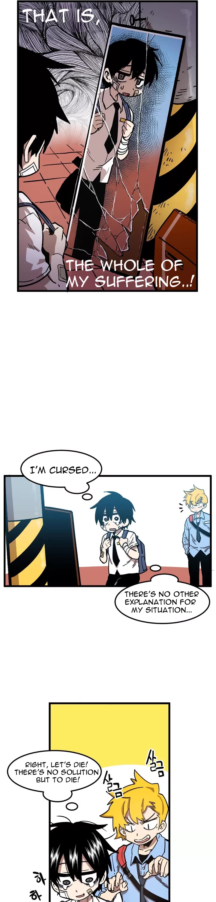 Suicide Boy Chapter 56 page 7 - Chapter 56: My Back Hurts 1