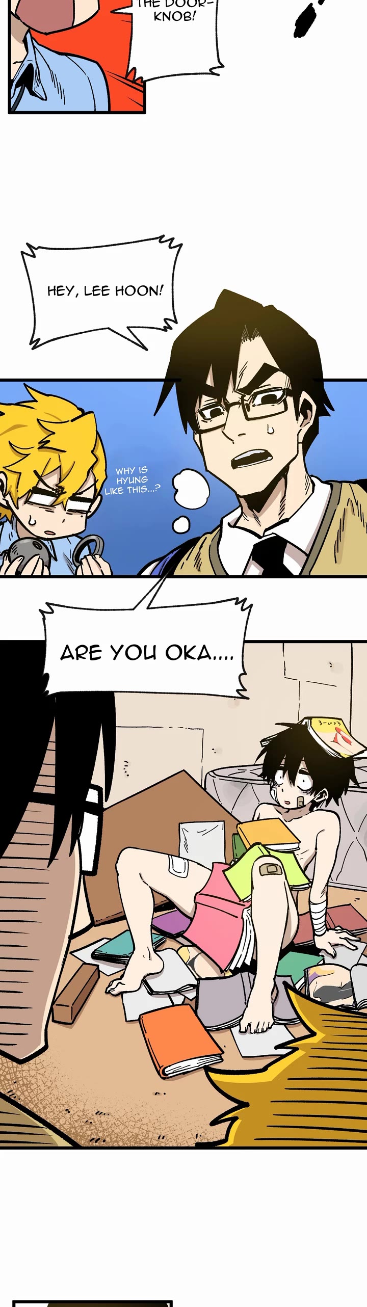 Suicide Boy Chapter 58 page 12 - Chapter 58: My Back Hurts 3