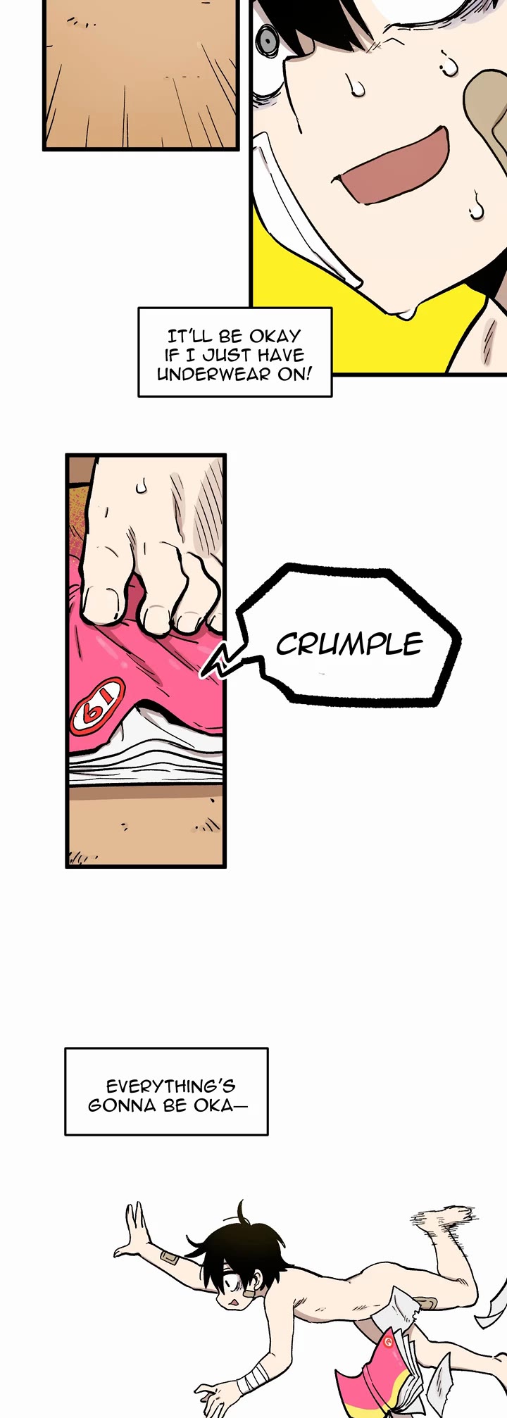Suicide Boy Chapter 58 page 3 - Chapter 58: My Back Hurts 3