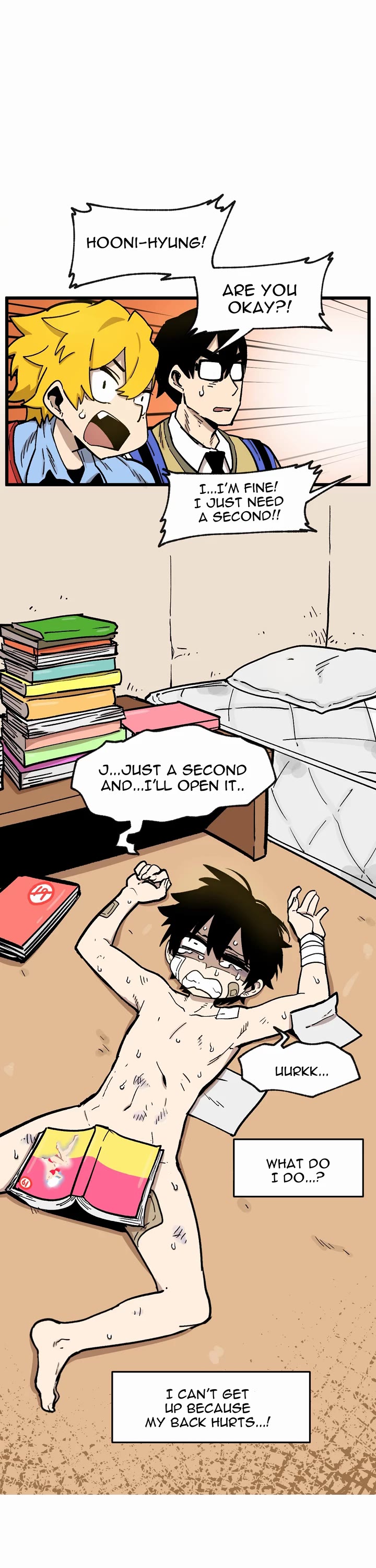 Suicide Boy Chapter 58 page 5 - Chapter 58: My Back Hurts 3